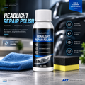 Car Headlight Polish & Scratch Remover — 2-Piece Pack