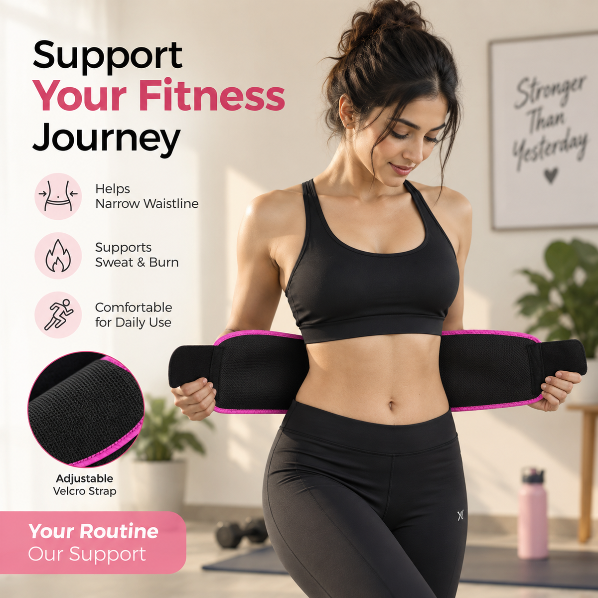 FitCurve Waist Support Belt